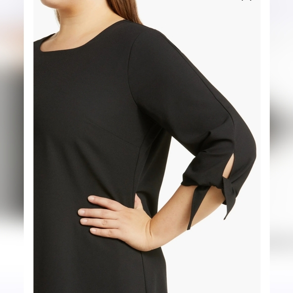 New CeCe black Shift dress 22 - Picture 2 of 10
